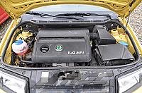 Foto z montáže LPG - Škoda Fabia 1,4