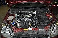 Foto z montáže LPG - Ford Focus 1,6