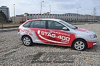 Foto z montáže LPG - Škoda Rapid 1,2 TSI
