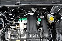 Foto z montáže LPG - Škoda Rapid 1,2 TSI