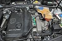 Foto z montáže LPG - VW Passat 1,8 T