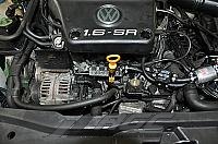 Foto z montáže LPG - VW Golf 1,6