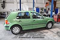 Foto z montáže LPG - VW Golf 1,6