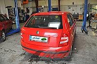 Foto z montáže LPG - Škoda Fabia 1,2